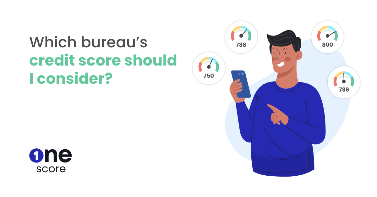 Which bureauâ€™s credit score matters the most?